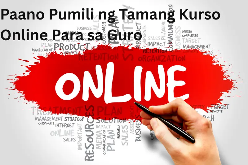 Paano Pumili ng Tamang Kurso Online Para sa Guro