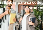 aral gabay para sa college students