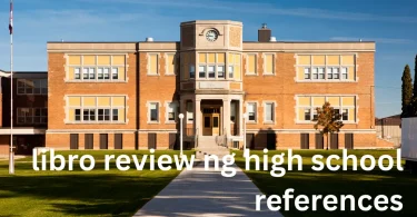 libro review ng high school references