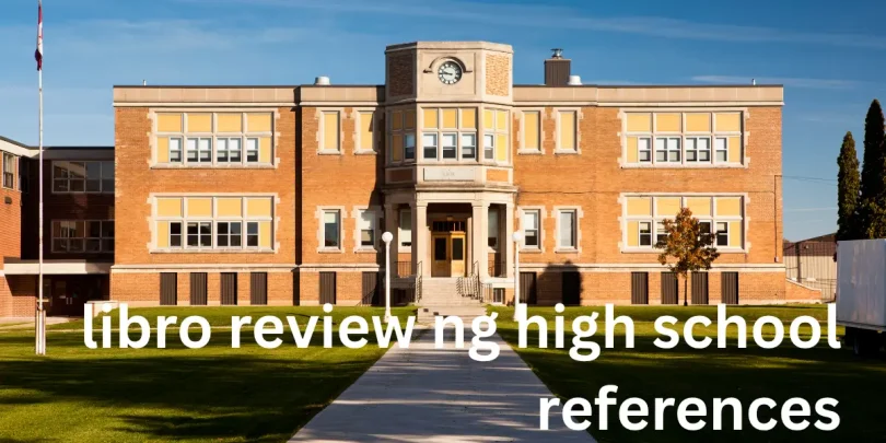 libro review ng high school references