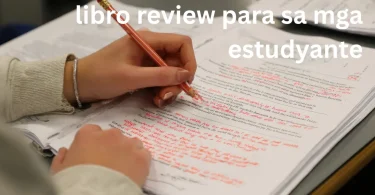 libro review para sa mga estudyante