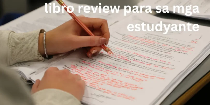 libro review para sa mga estudyante