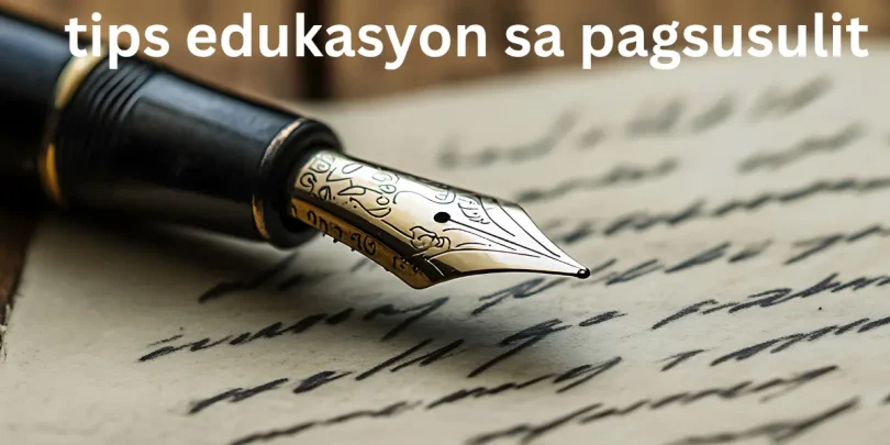 tips edukasyon sa pagsusulit