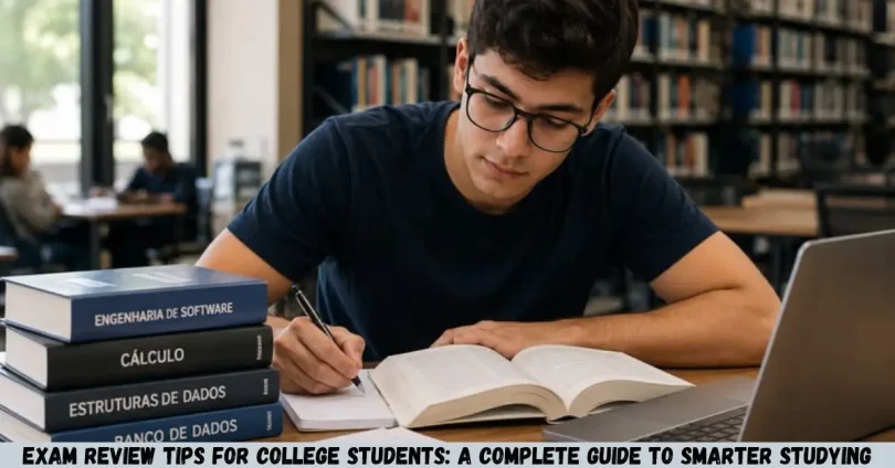 exam review tips for college students: a complete guide to smarter studying