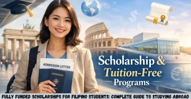 fully funded scholarships for filipino students: complete guide to studying abroad