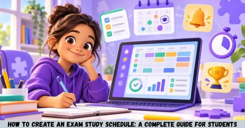 how to create an exam study schedule: a complete guide for students