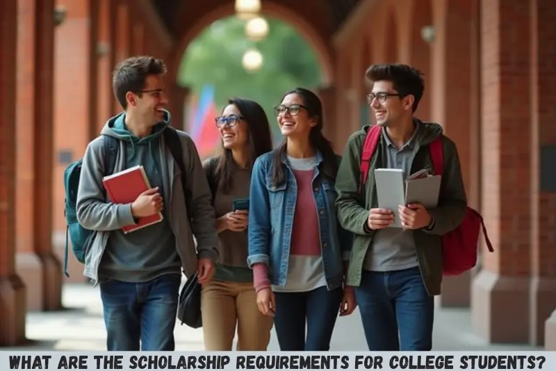 what are the scholarship requirements for college students?
