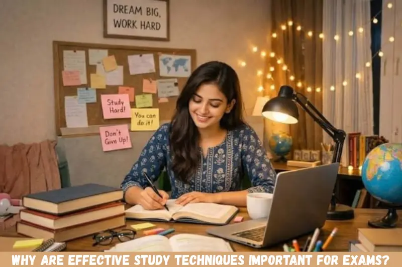 why are effective study techniques important for exams?